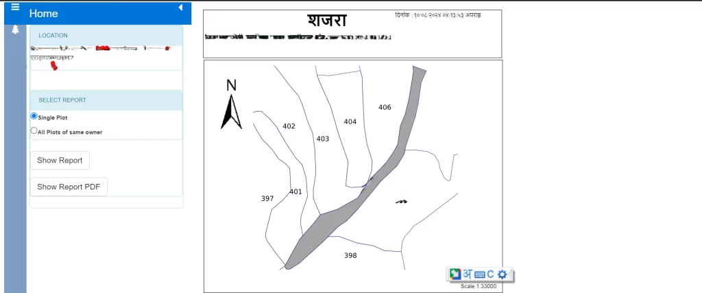 Bhu Naksha Uttarakhand Online