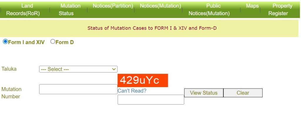 mutation status 